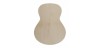 Curly maple classic guitar back 2nd