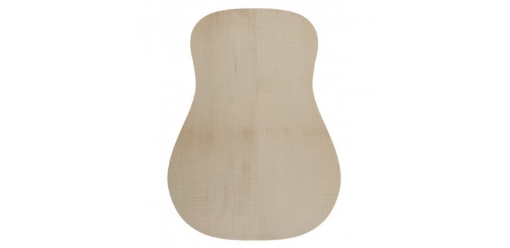 Fondo guitarra acústica arce rizado 2ª