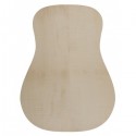 Curly Maple Acoustic Guitar Back 2nd