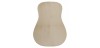 Curly Maple Acoustic Guitar Back 2nd