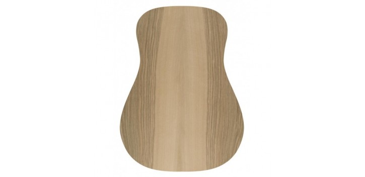 Fondo guitarra acústica nogal europeo