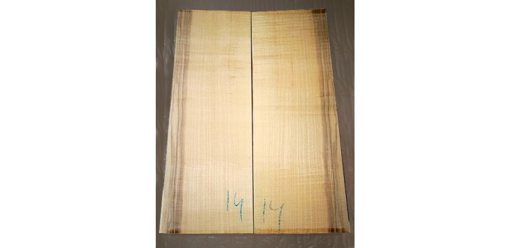 Fondo guitarra clásica fresno rizado