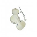 Violin Kit Do It Yourself 4/4 (Spruce, Maple and Ebony)