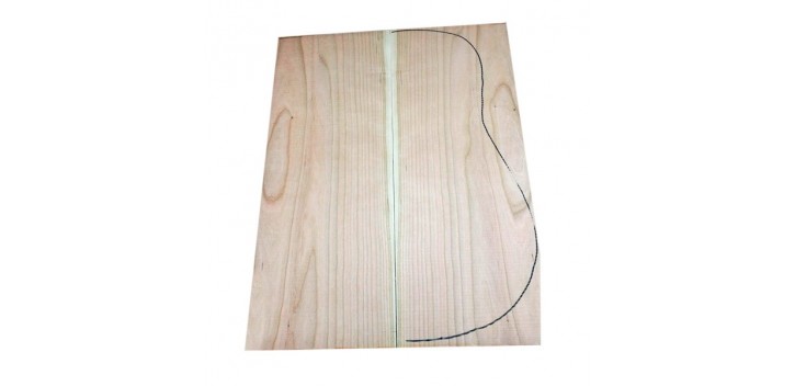 Fondo guitarra acústica cerezo