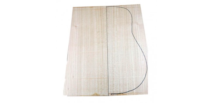 Fondo guitarra acústica eucalipto