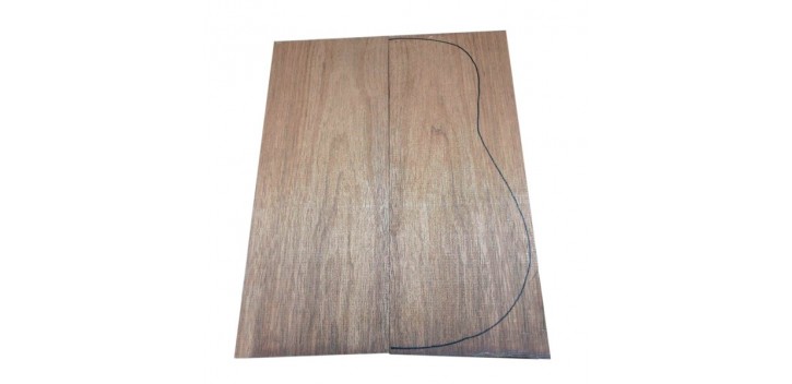 Fondo guitarra acústica merbau