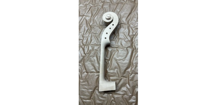 Mango acabado de violín