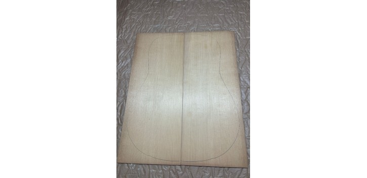 Tapa guitarra acústica - abeto europeo torrefactado