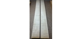 Mango 1200x105x50mm  arce rizado especial