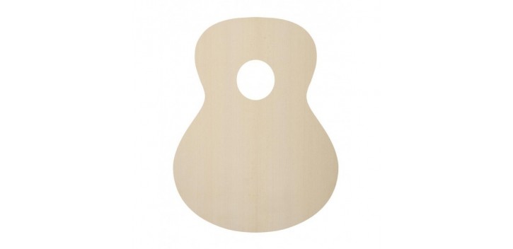 Tapa guitarra clásica abeto alemán especial